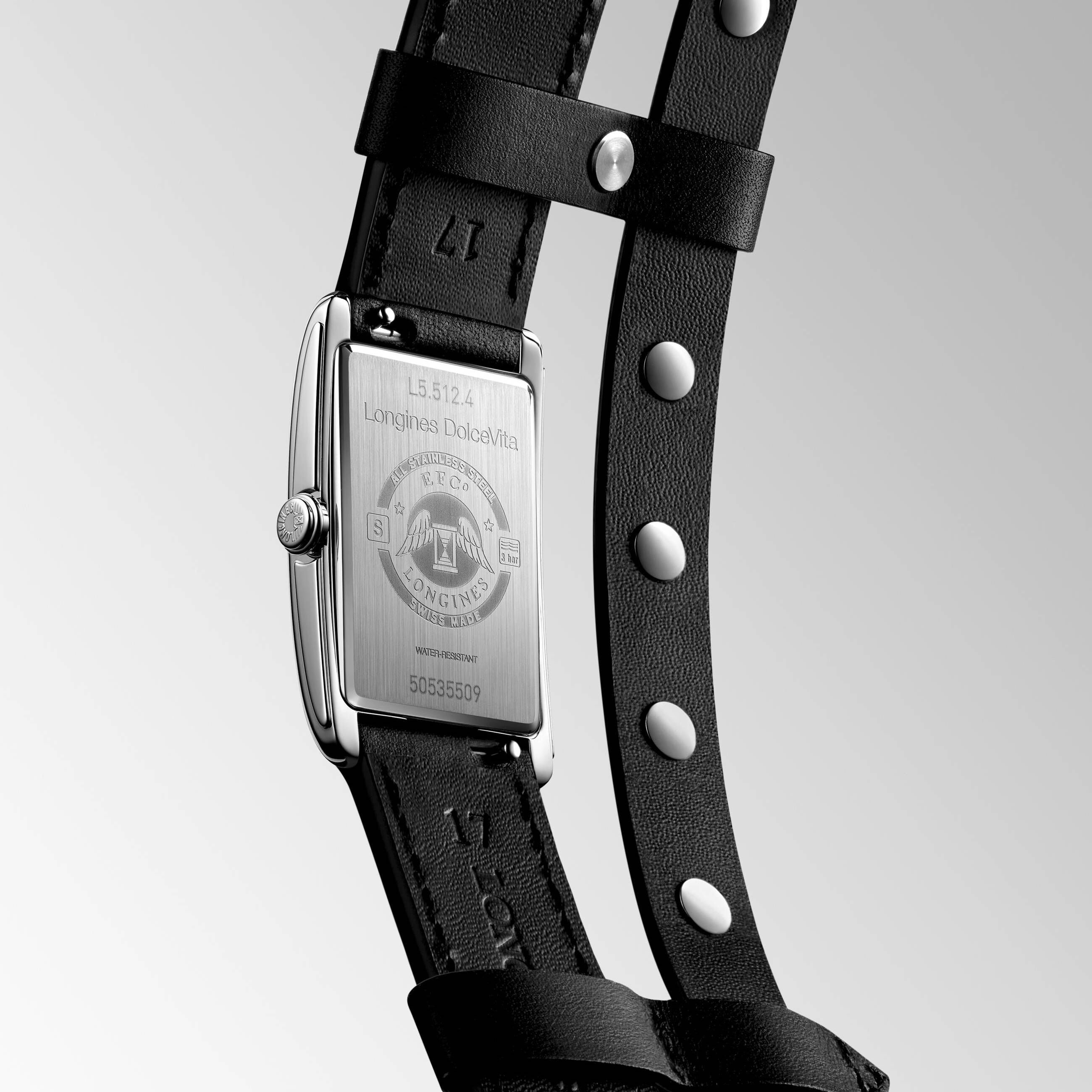 Longines DolceVita XYVY Quartz 23 X 37 mm Stainless Steel